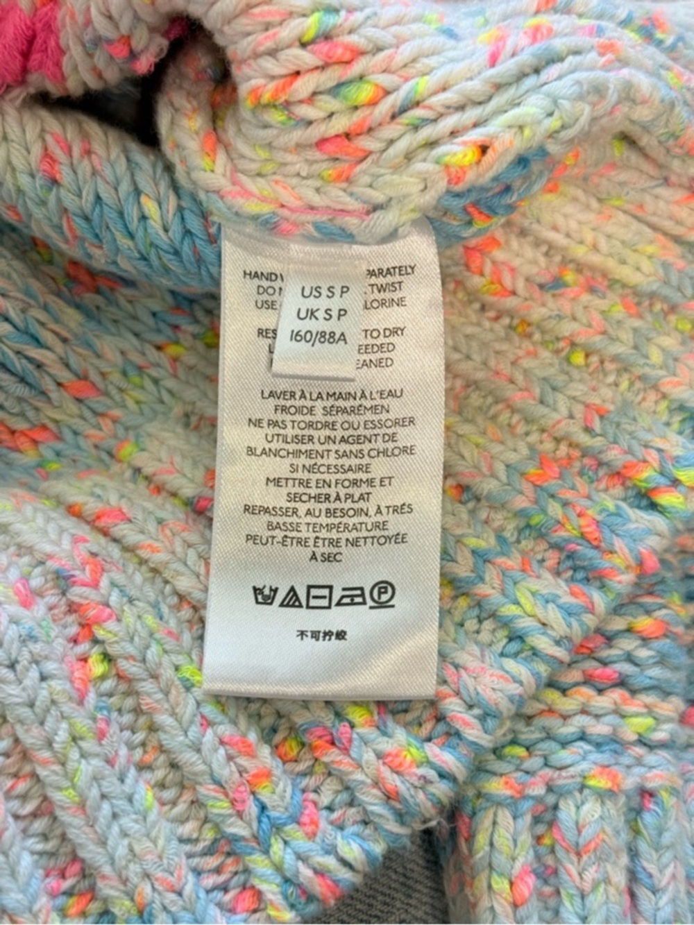 ANTHROPOLOGIE Knit Sweater Size S - Picture 6 of 7